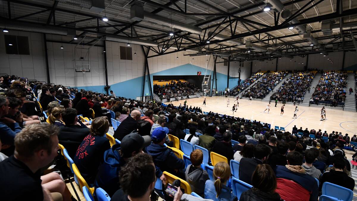 CROWD: The stands of the Ballarat Sports and Event Centre will be full when the U/18 Australian Championships comes to Ballarat. Picture: Adam Trafford.