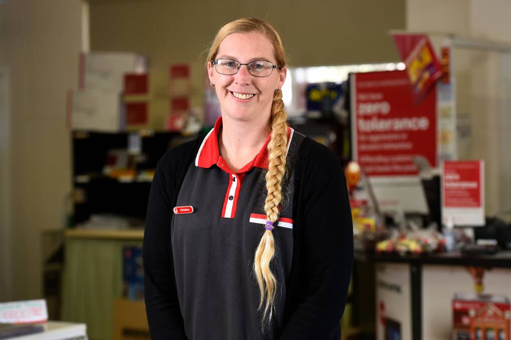 COMMUNITY: Lexton Post Office and Co-op manager Christine Richards.