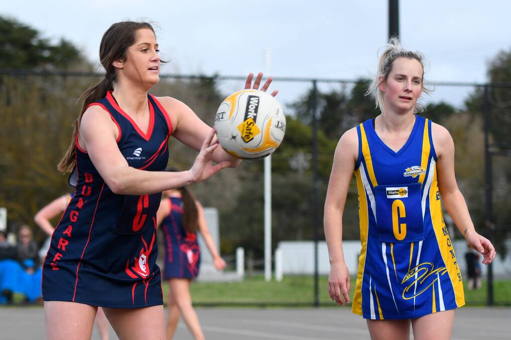 SISTER ACT: Grace O'Dwyer has filled the mid-court role of her injured sister Kathryn O'Dwyer for Bungaree this season. Picture: Adam Trafford.