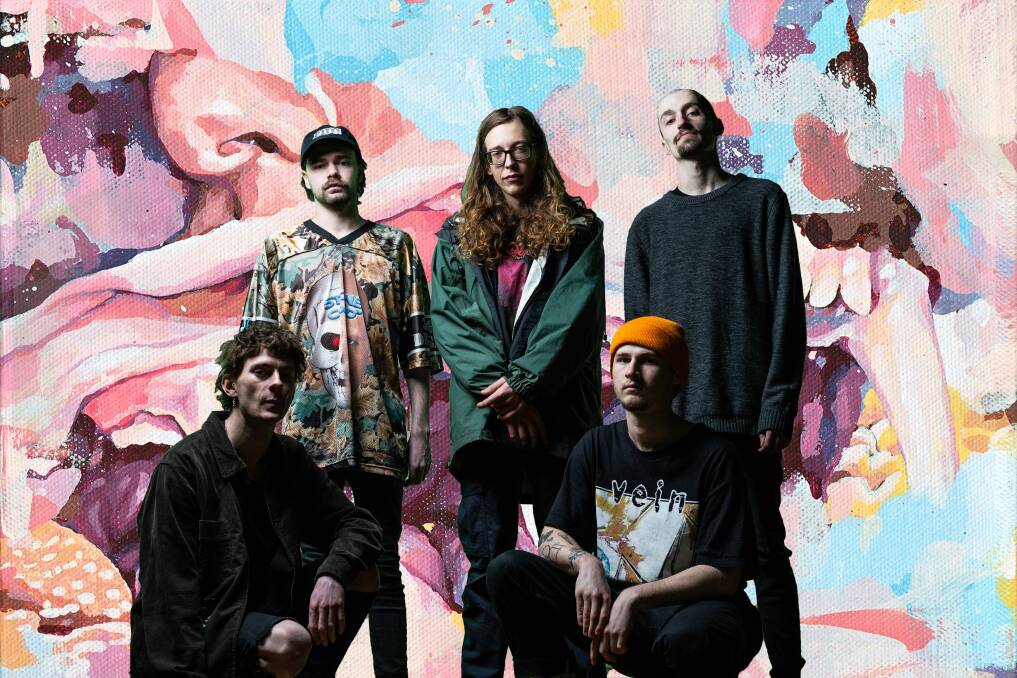 LOUD: Ballarat metalcore band Anticline are preparing for the release of their new EP 'Urgency' on August 28. Picture: Supplied.