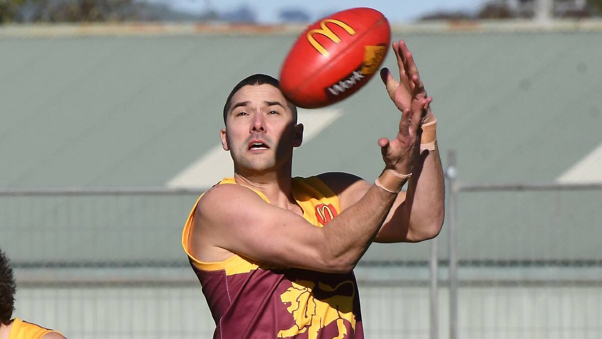 MOVING ON: After retiring from the AFL, Shaun Grigg returned to Ballarat where he played a number of games for Redan. Picture: Lachlan Bence.