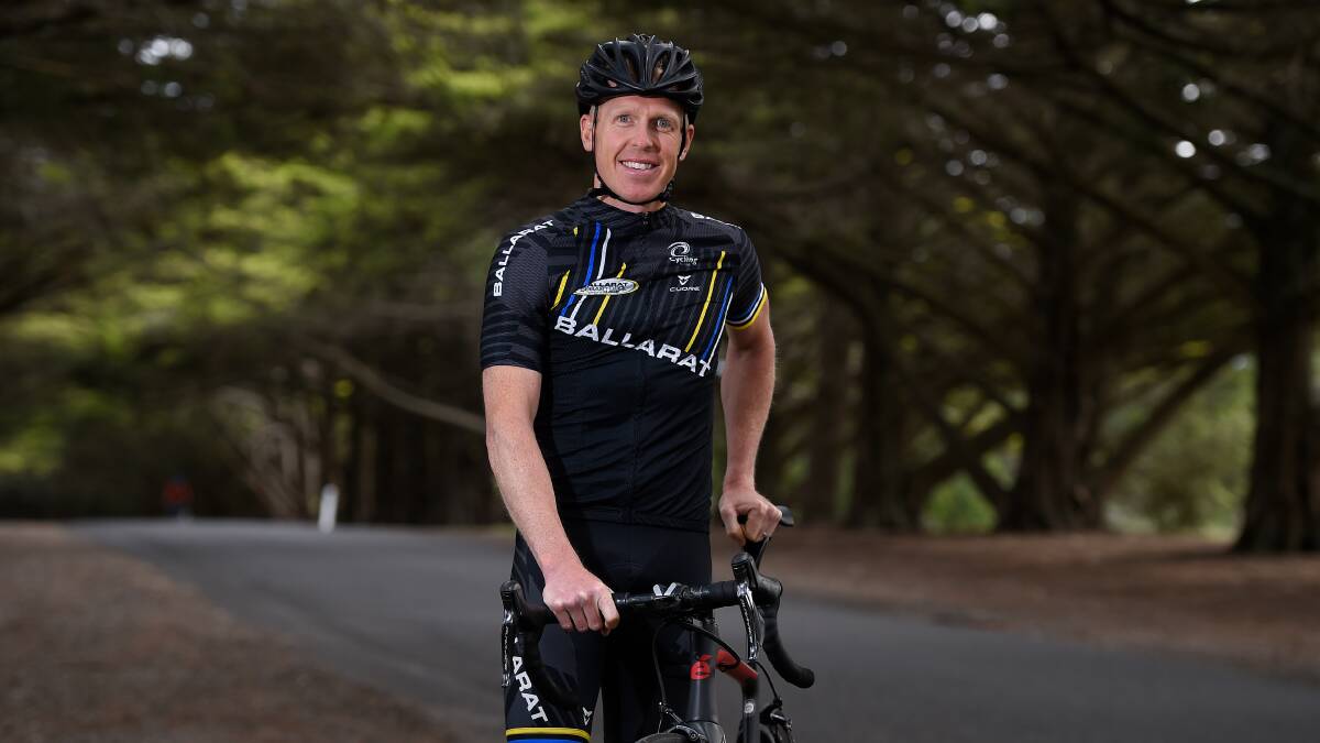 BACK ON TRACK: Ballarat-Sebastopol Cycling Club president Tim Canny said the UCI Gran Fondo could attract large numbers to the region. Picture: Adam Trafford.