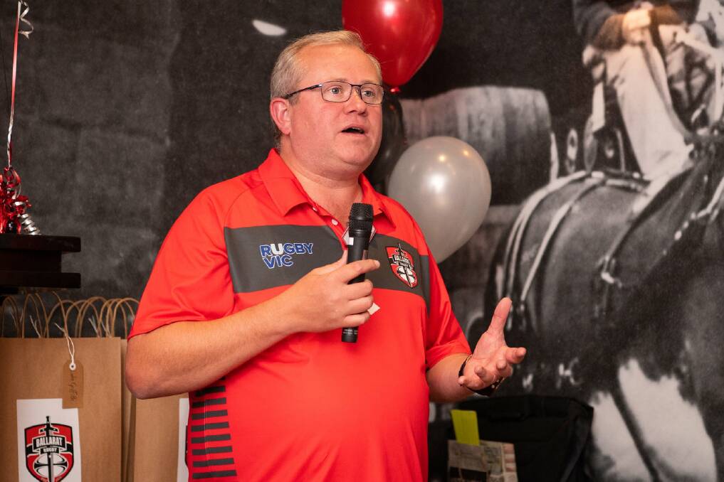 CHANGE: Ballarat Highlanders president Patrick Quigley says starting a women's rugby union program is vital for the club. Picture: Stuart Walmsley