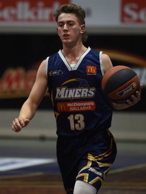 LEADER: Ballarat Youth Miners captain Liam Allison. Picture: Kate Healy.