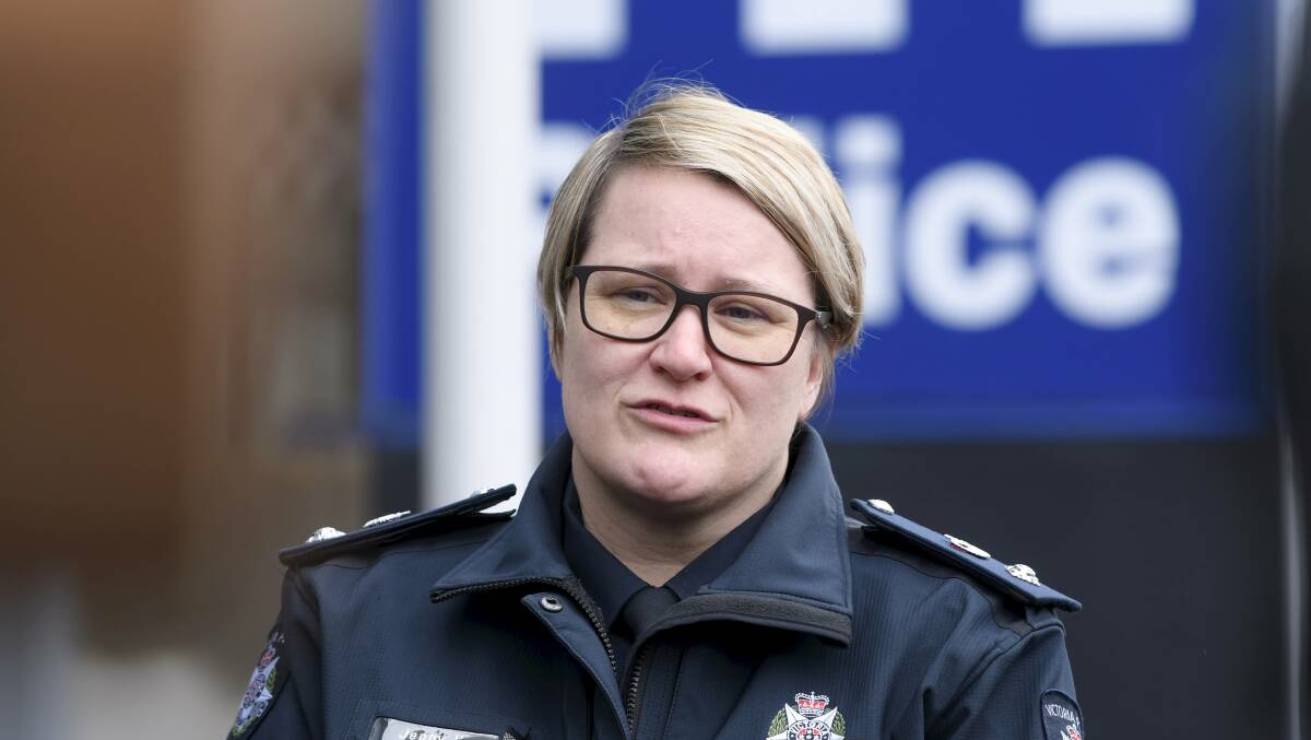 Ballarat Police Superintendent Jenny Wilson. 