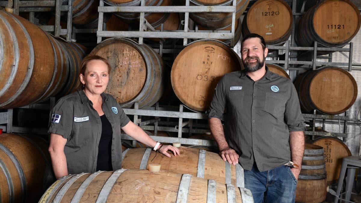 LOOKING TO HELP: Fiona and Ed Nolle of Dollar Bill Brewing are joining the 'Black is Beautiful' initiative organised by American brewery Weathered Souls. Picture: Kate Healy.