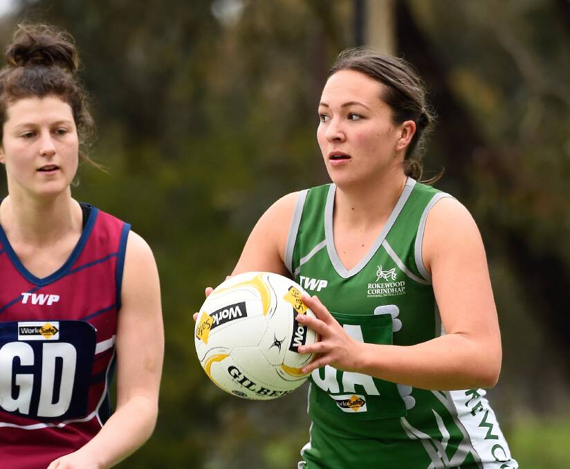 PRIDE: Rokewood-Corindhap player/coach Ruby Parry says her group is ready for finals and is confident against any team. Picture: Adam Trafford.