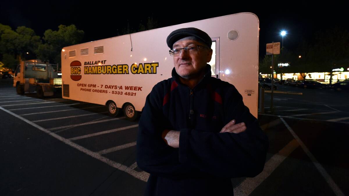 Merv White has put the Hamburger Cart on the market.