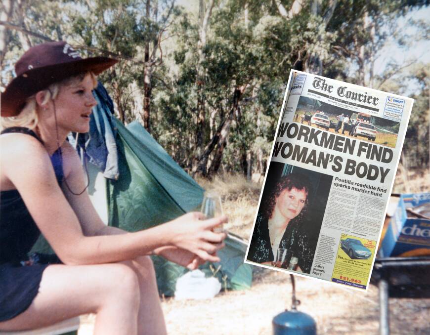 GONE BUT NOT FORGOTTEN: Tracey loved camping trips with her friends. The front page of the November 24, 1998 issue of The Courier. 