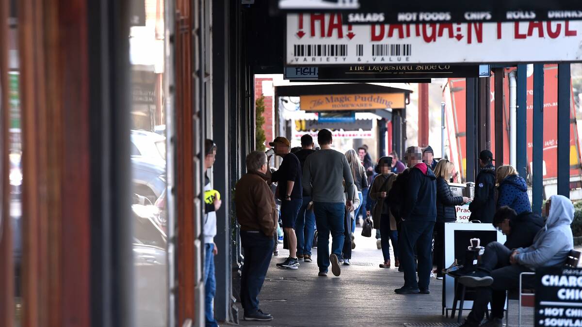 Is Daylesford ready to have tourists back on Vincent Street like they were here? Picture: Adam Trafford.