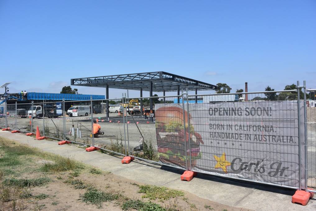 BURGERS: Construction on Californian chain Carl's Jr in Howitt Street could be completed in as little as three months. Picture: Ben Hopkins.  