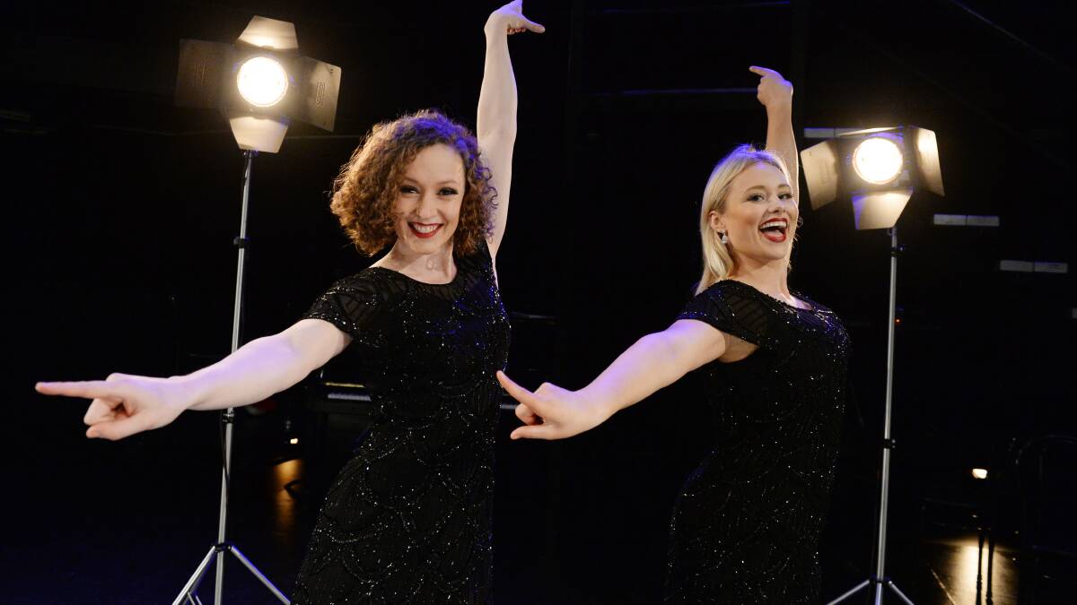 Natalie Whalley and Annabelle Heslop performing in 'Chicago'.