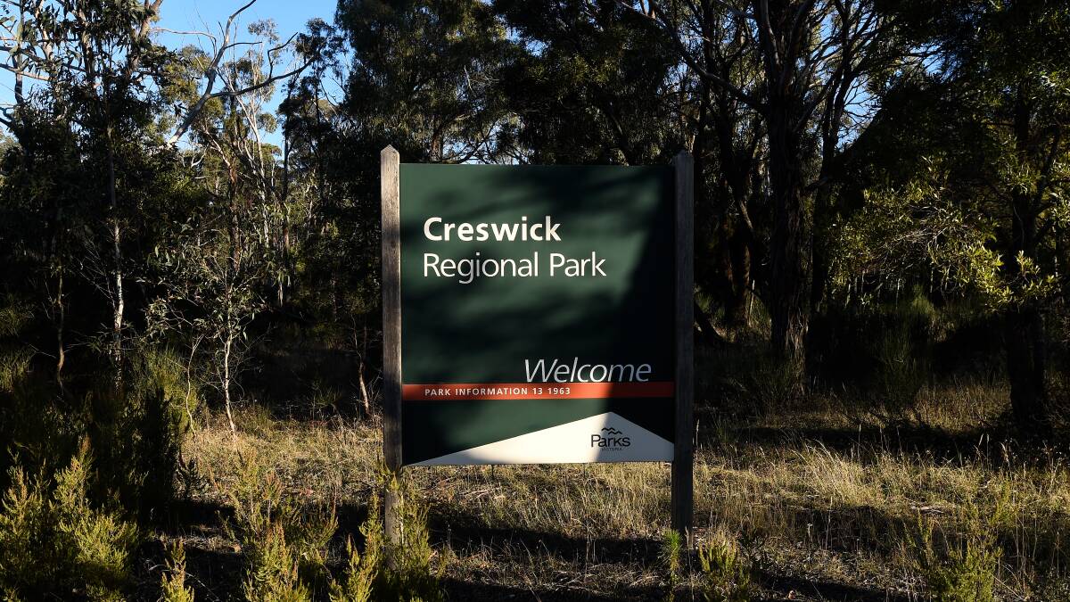 WHAT WILL BE FOUND: The entrance to Creswick Regional Park. Picture: Adam Trafford.