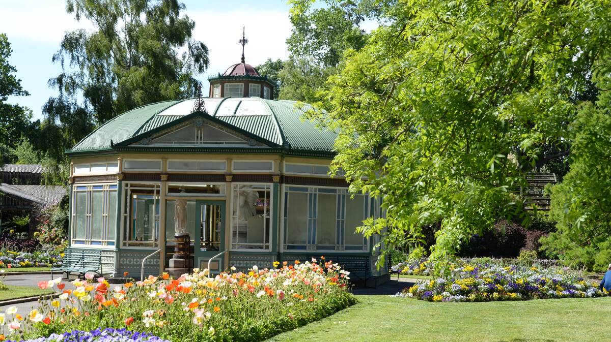 Take a walk through Ballarat's stunning greenery at the Botanical Gardens. Picture: Kate Healy