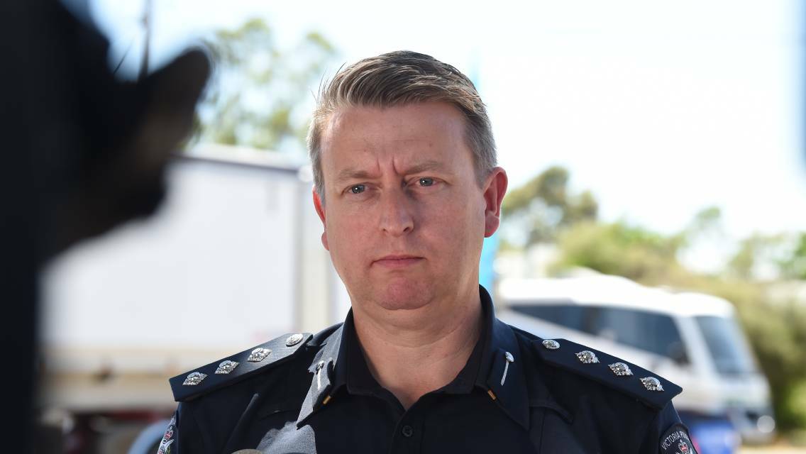 Ballarat Police Inspector Dan Davison.