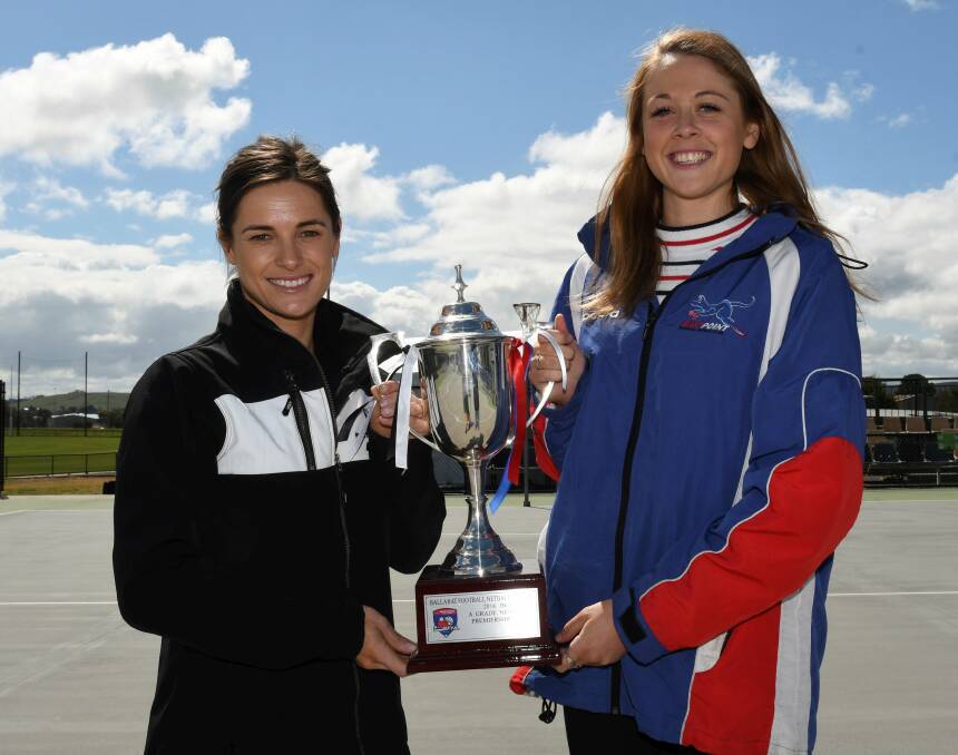 Two of the leagues best players, Stacey McCartin (left) and Bethany Smith (right) clash in this years Grand Final. Picture: Lachlan Bence.