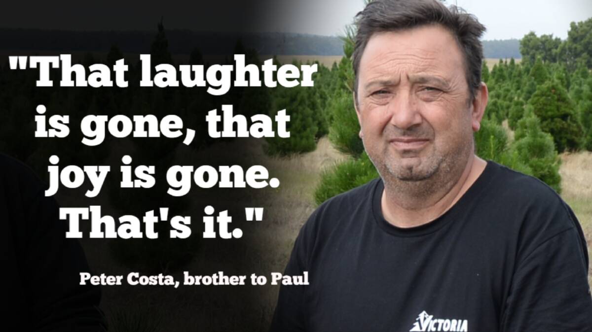 ‘The joy is gone’: Peter mourns his murdered brother