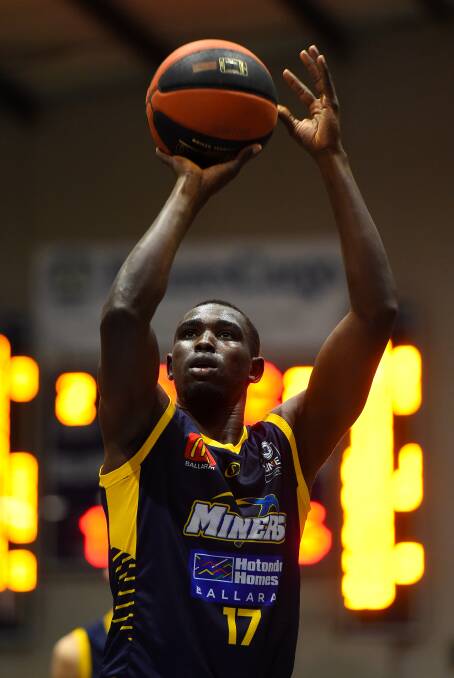 STOPPER: Kuany Kuany played a huge role in shutting down Supercats star DeMarcus Gatlin. Picture: Adam Trafford.