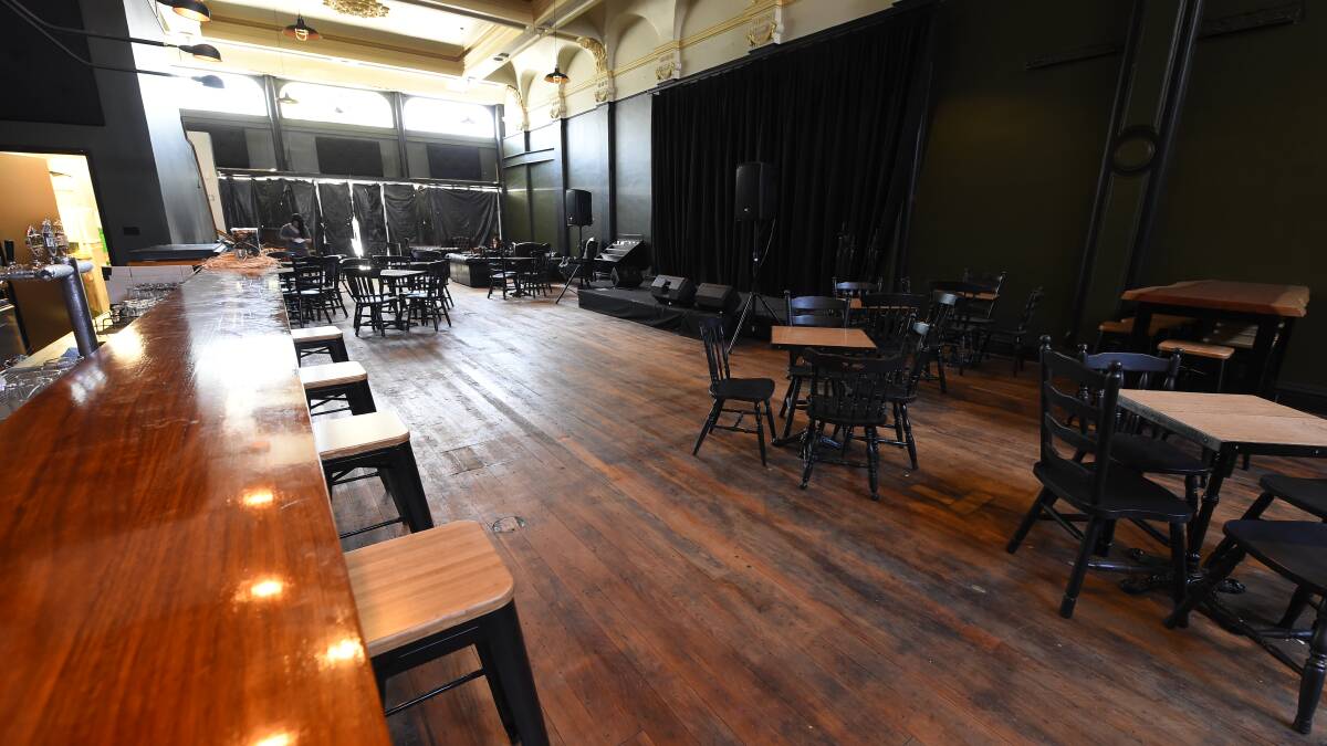 NEW LOOK: A new live-music venue, Piano Bar, is set to move into the historic Sutton's House of Music in the coming weeks. Picture: Justin Whitelock
