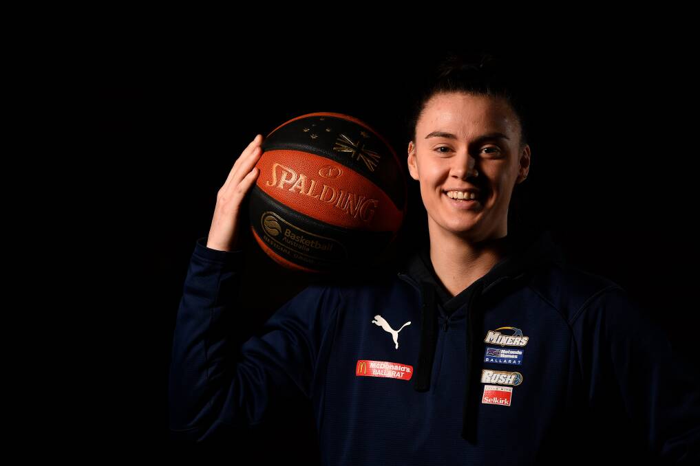 NEXT STEP: Ballarat Rush player Laura Taylor will head to America to play for Northwest Florida State College. Picture: Adam Trafford.