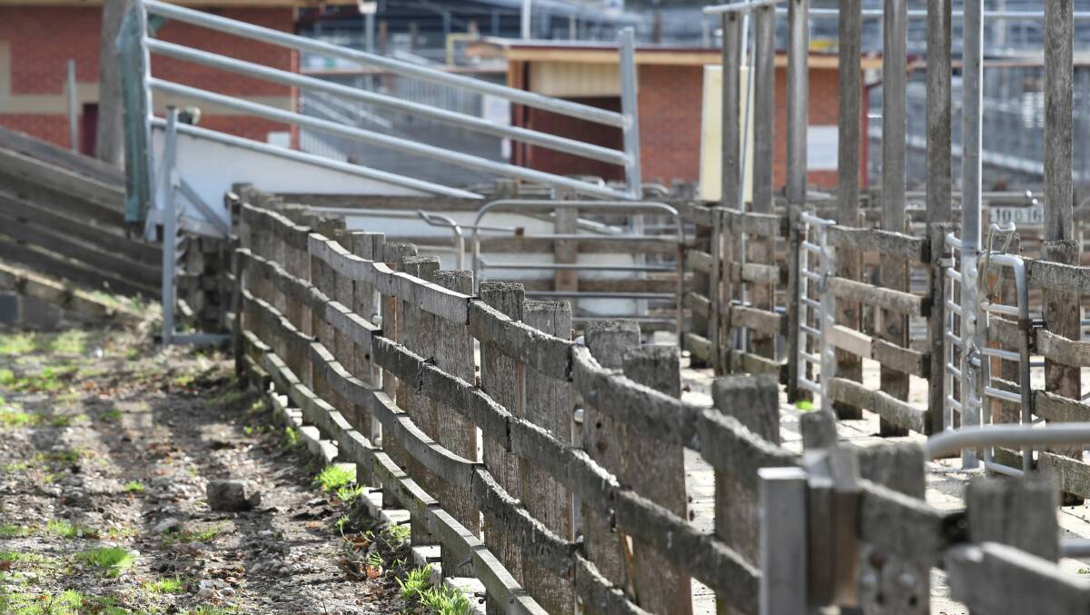 HERITAGE: The classic facade of the Delacombe Saleyards may be in danger of disappearing.