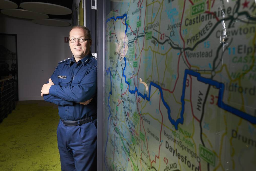 Ballarat Police Inspector Trevor Cornwill speaks about the fresh crime statistics for Ballarat.