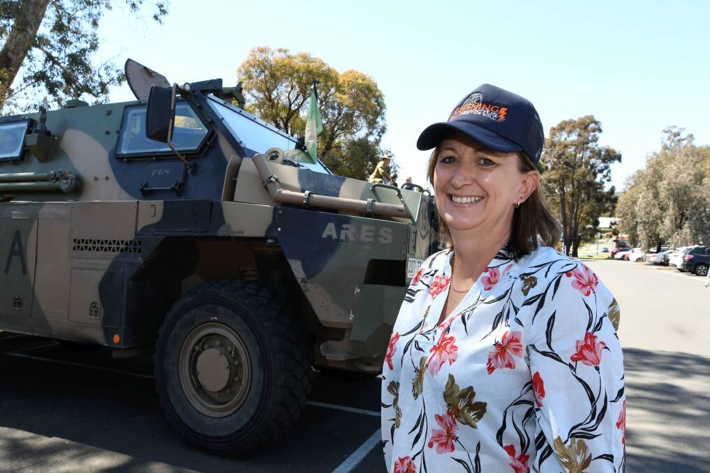 AWARE: Former NSW police officer Leanne Fawcett works proudly to promote the awareness of PTSD.