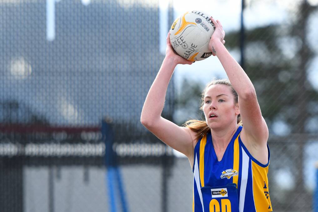 WALL: Emma Farrant has played a large roll the Lakies' success to date, making up part of the sides premiership winning defence. Picture: Adam Trafford.