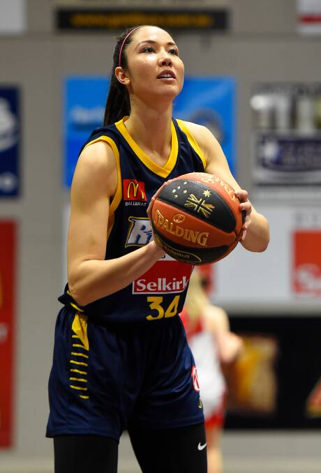 BIG GAME: Joy Burke had one of her best games of the season for the Rush. Picture: Adam Trafford.