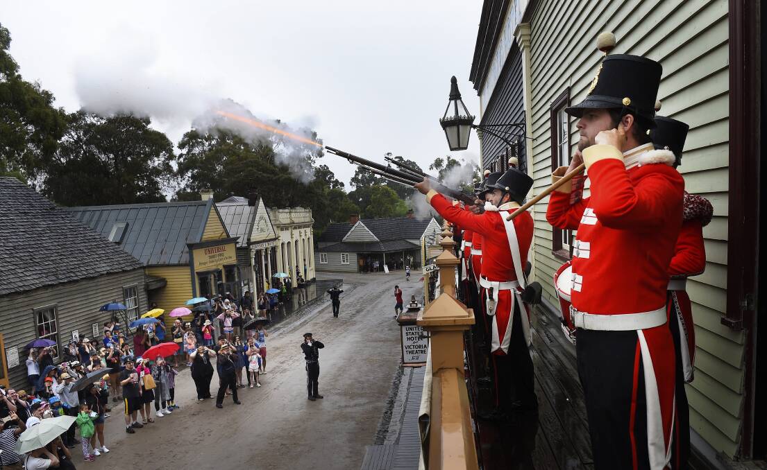 Hit by scammers: Sovereign Hill is one of at least nine Victorian victims of a Chinese ticketing scam, costing the attraction $15,000 across six months.  Picture: Luka Kauzlaric. 