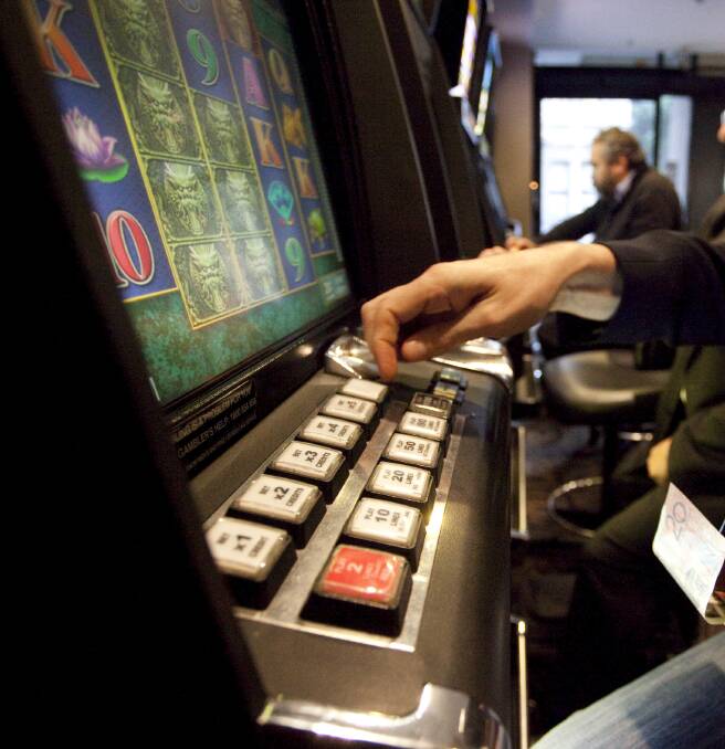 Big losses: Ballarat is again on track to lose more than $50 million on poker machines in a financial year, with over $27 million being spent on machines in the latter half of 2015.  Picture: Arsineh Houspian.