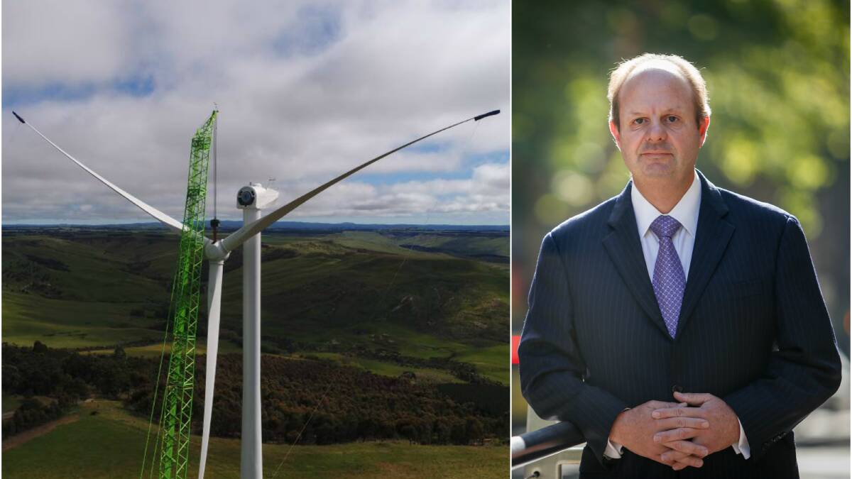 Independent umpire: National wind farm commissioner Andrew Dyer has been integral in solving disputes between developers and community members.  