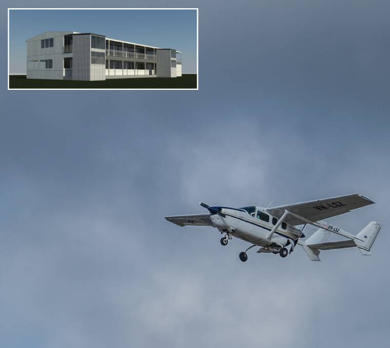 Plans: Bacchus Marsh Aerodrome could soon be an international renowned home for trainee pilots.