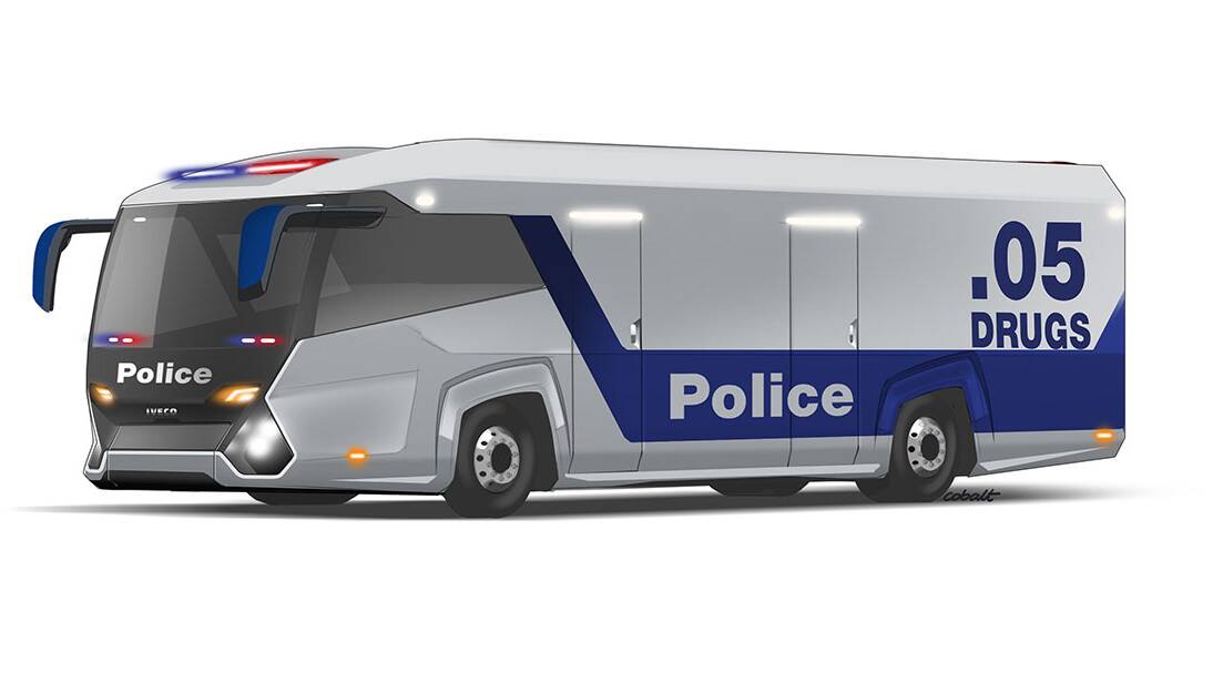 An artist's impression of the larger bus 