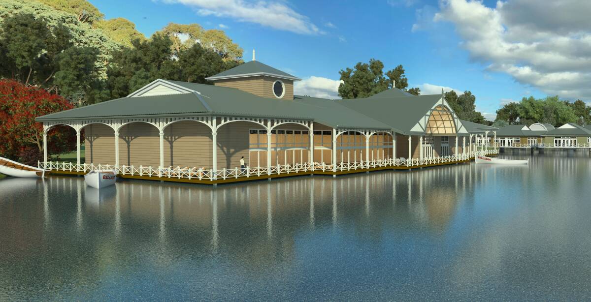 Grand plans: A planning permit application has been lodged with the Hepburn Shire Council to construct a $50 million lakeside resort off Daylesford-Trentham Road. Picture: Supplied 