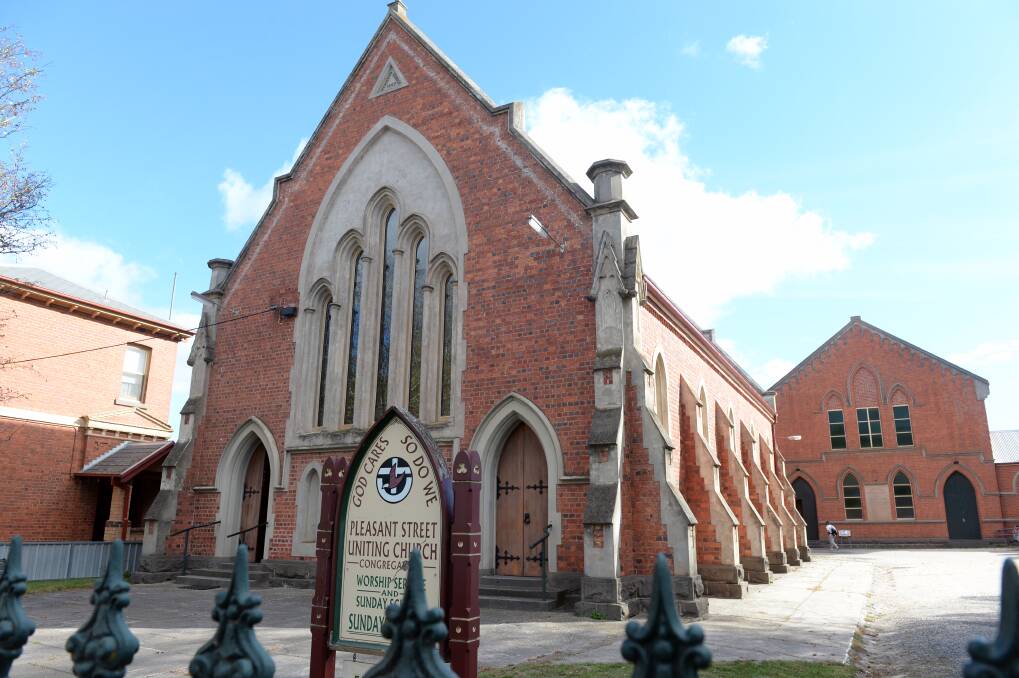 Pleasant Street Uniting Church. Picture: Kate Healy 