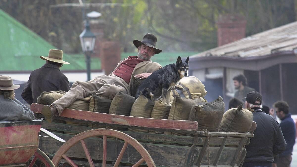 The set of Mad Max in Clunes in 2002 