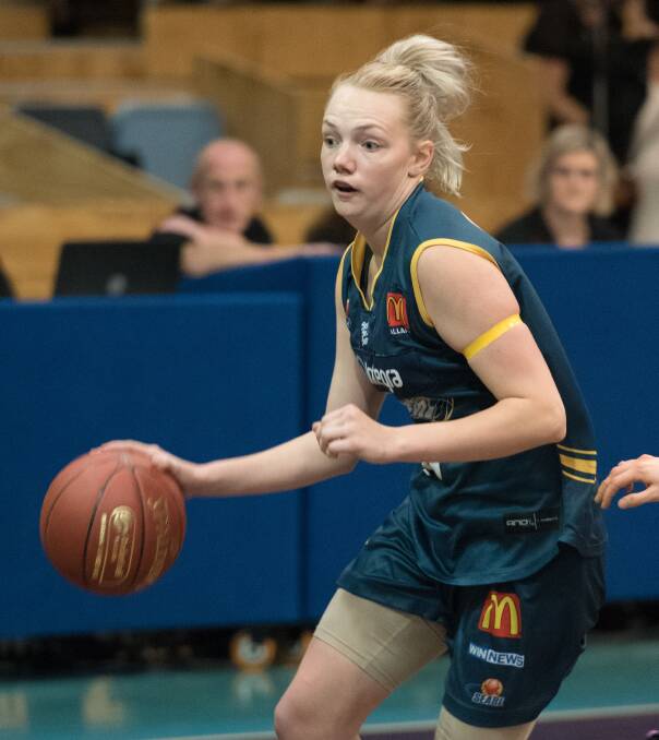WNBL opportunty: Lydia Brooks will take part in the Bendigo Spirit's pre-season, with the possibility of being elevated to the senior playing squad. 
