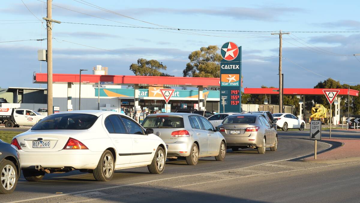 Peak hour: VicRoads is looking to address a suite of Ballarat's most congested traffic points, many of which are focused around the city's rapidly expanding west.  The Courier understands more than $80 million is needed for a complete road overhaul. Picture: Kate Healy 