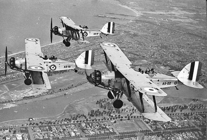 RAAF Westland Wapitis from Point Cook near Melbourne were first engaged on 18 February 1930 by the Forests Commission Victoria for bushfire aerial reconnaissance.