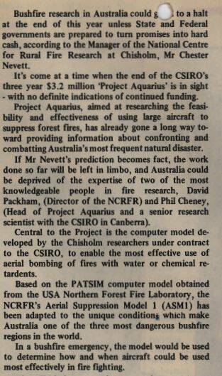 Chisholm Gazette August 30, 1984