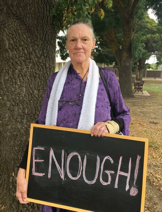 Enough: Feminist, unionist and survivor of rape, violence and assault Lyndsay Last.