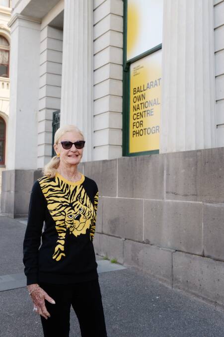 Major donor: Kathy Hancock made a significant contribution to the purchase of 4 Lydiard Street for the Ballarat International Foto Biennale. Picture: Kate Healy.