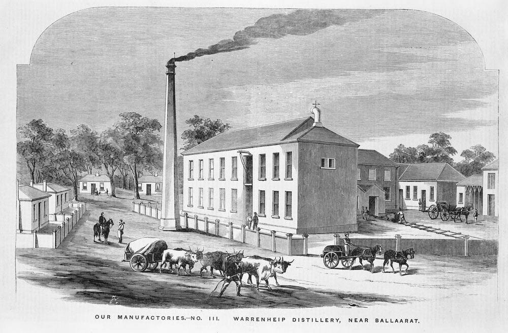Long gone: The Warrenheip Distillery.