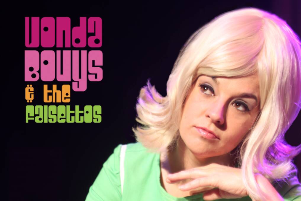 60s sound: Ms Vonda Bouys  is appearing with the Falsettos at the Cabaret Club. Picture: supplied.