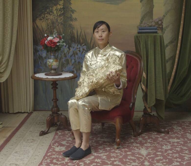 White Night: Big Walk to Golden Mountain will also be part of the White Night experience in Ballarat, hosted at the Art Gallery. Pictured - Eugenia Lim: Yellow Peril.