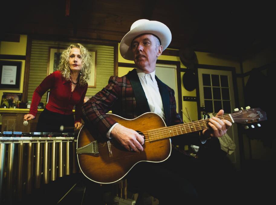 An amazing partnership: Clare Moore and Dave Graney have a career spanning 40 years, from their first outing as the Sputniks to the present. Picture: Dave Graney.