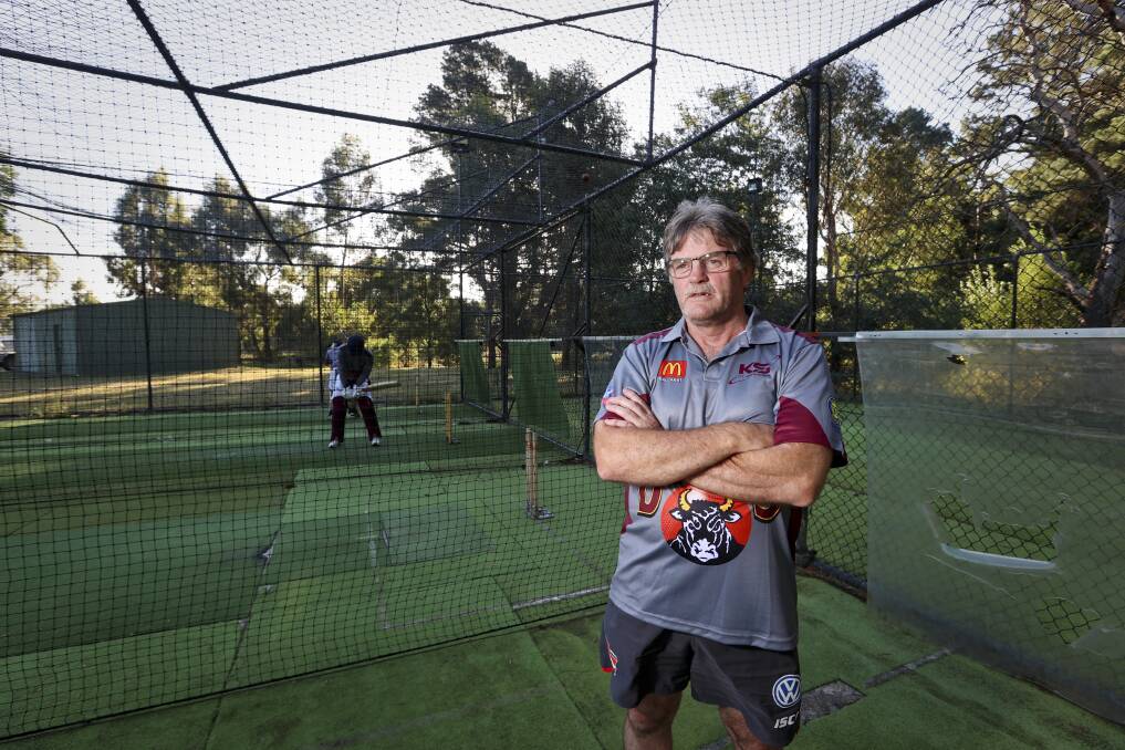 Frustrating: Brown Hill Cricket Club president Phillip Knowles says the sponsorship shortfall has meant some hard work - and anguish - for the club. Picture: Luke Hemer.