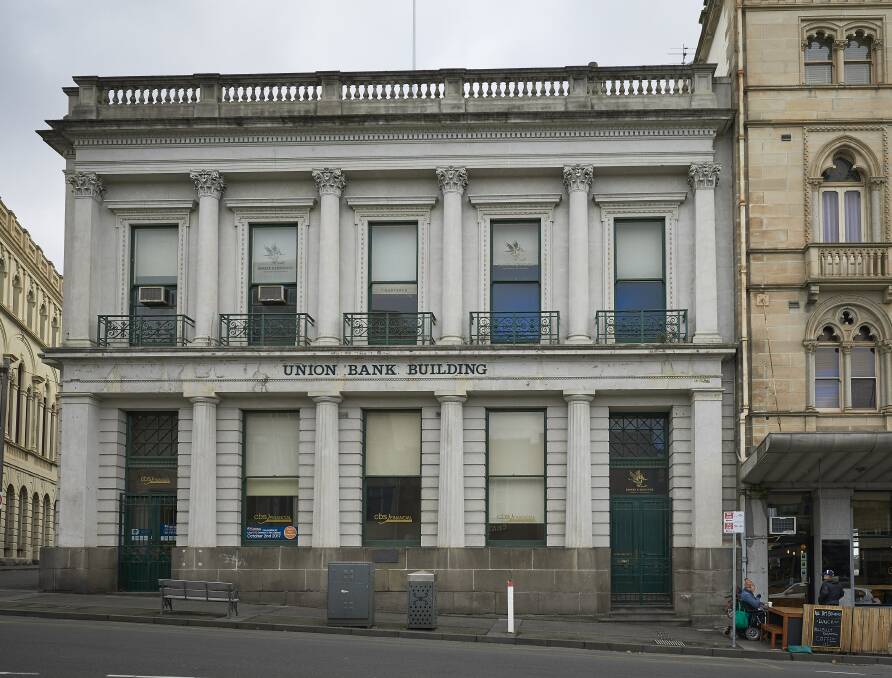 New home: the Leonard Terry-designed Union Bank building in Lydiard Street South is the new home of the Ballarat International Foto Biennale.