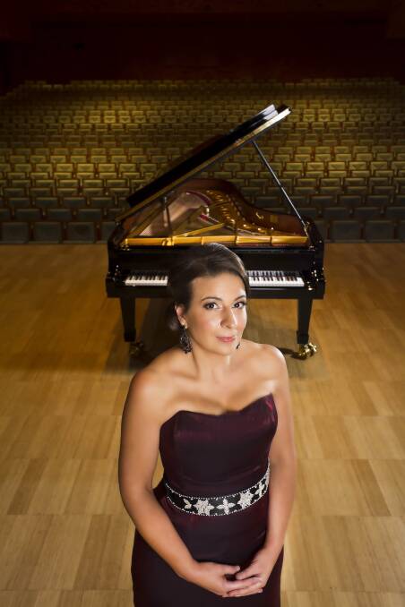 A sense of the romantic: Caroline Almonte will play the works of Chopin, Liszt, Schubert and the little-known Australian composer Moneta Eagles.